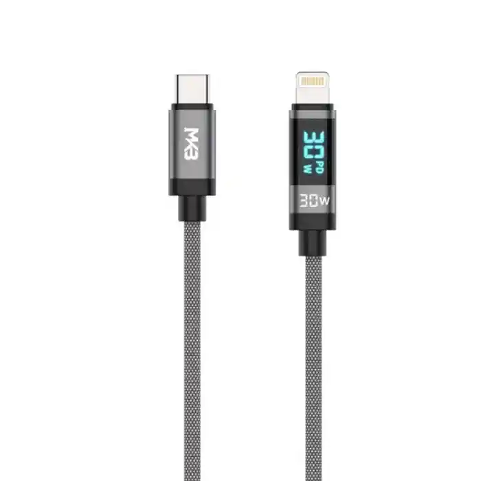 MKB CL300 Braided 30W Type C To Lightning Fast Charging Cable